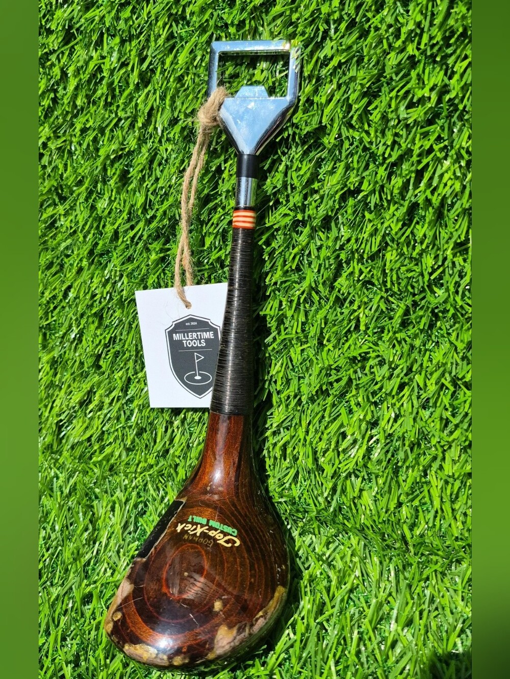 Vintage Top-Kick Fairway Wood Handmade Bottle Opener⛳️🛠
